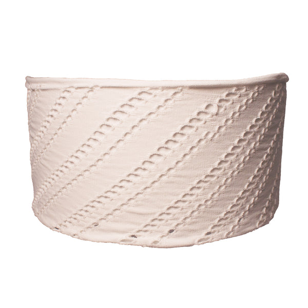 Mia® Eyelet Headband with tie - white color - designed by #MiaKaminski of Mia Beauty