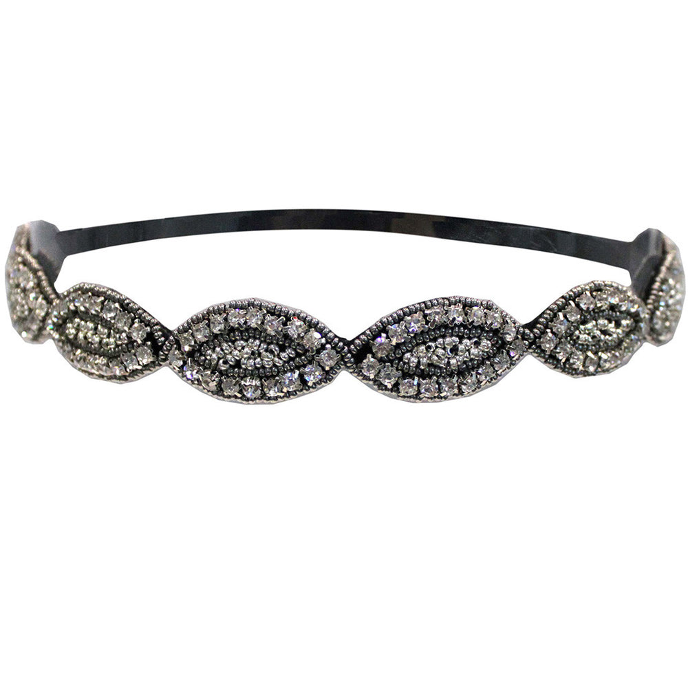 Mia® Embellished Headband - marquis design  - designed by #MiaKaminski of #MiaBeauty #Mia #beauty #hair #hairheadband #headband #lovethis #life #woman #bride