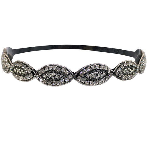Mia® Embellished Headband - marquis design  - designed by #MiaKaminski of #MiaBeauty #Mia #beauty #hair #hairheadband #headband #lovethis #life #woman #bride