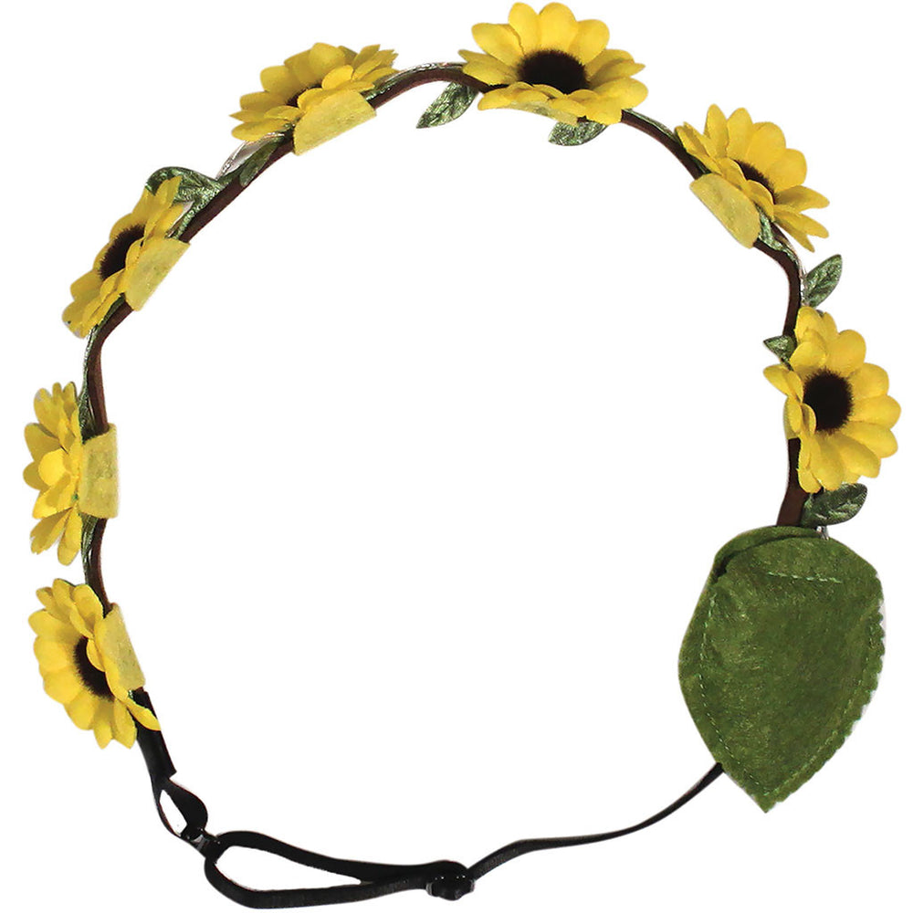 Mia® Flashion Flowers™ Light Up Headband - yellow Daisies with white lights - by #MiaKaminski #Mia #MiaBeauty #Beauty #Hair #HairAccessories #headbands #lovethis #love #life #woman #flowerhalo #LEDlightedheadband #festivals #coachella #AsSeenOnTV