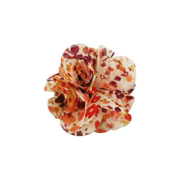 Small Flower Clip + Pin - Floral Print