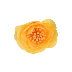 Mia® Beauty Small Flower Clip in Neon Orange 