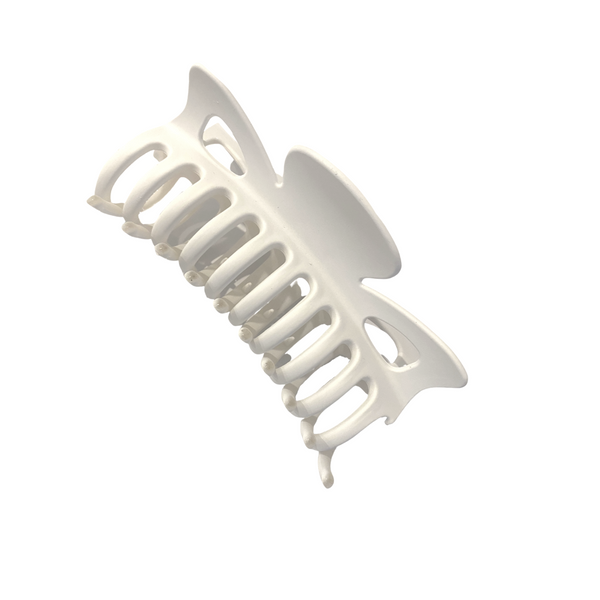 Large Jaw Clamp - Matte White