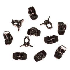 Mia® Clippies Small Jaw Clamp Clips  - black color - by #MiaKaminski of #MiaBeauty