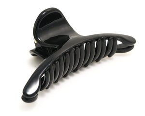 Mia® Slim Clip® jaw clamp - black  - Mia Beauty - designed by #MiaKaminski #Mia #MiaBeauty #Beauty #Hair #HairAccessories #barrettes #hairclips  #jawclampsforhair #lovethis #love #life #tortoise #woman