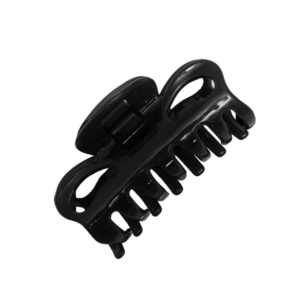 Mia® Snap Clamp™ - metal-free super strong jaw clamp - black - designed by #MiaKaminski of #MiaBeauty