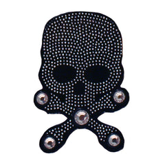 Mia® Hair Stickers® - large Black Skull with Crossbones - Mia Beauty - #MiaKaminski