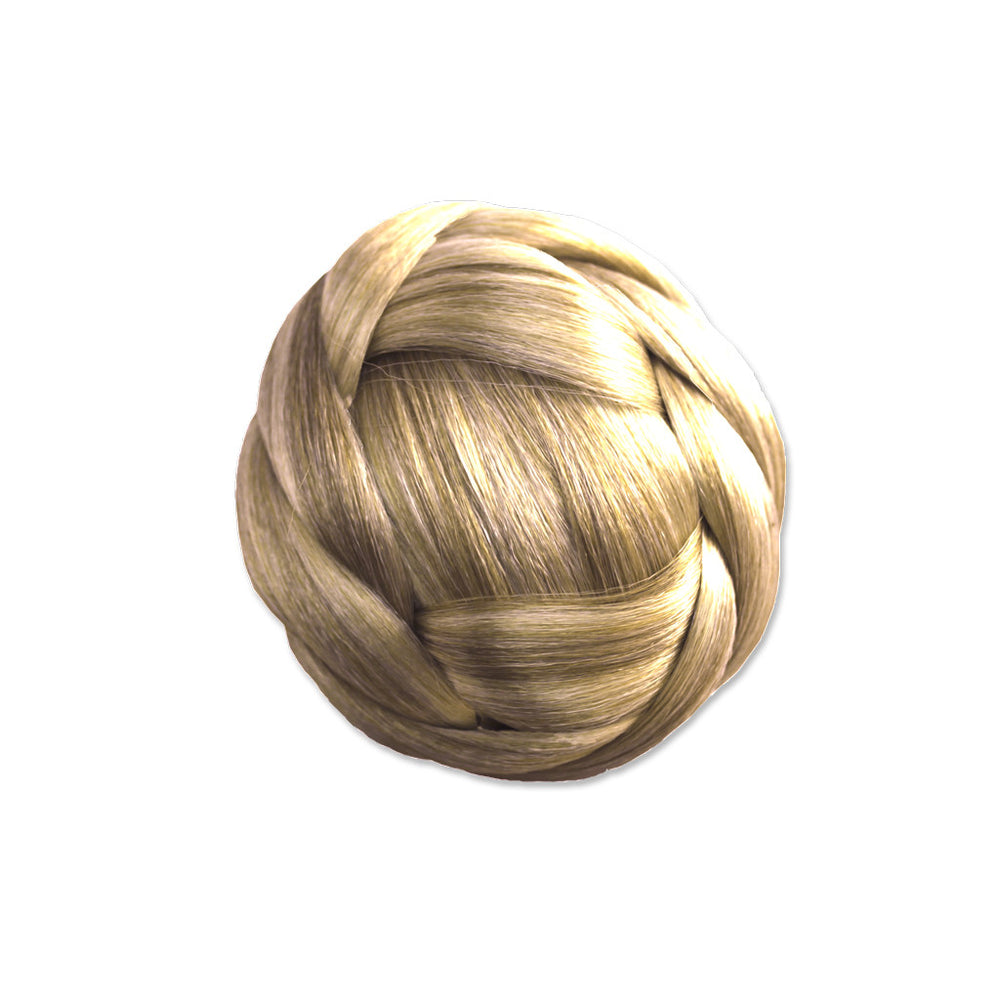 Mia® Clip-n-Bun® - blonde color - 1 piece - designed by #Mia Kaminski of #MiaBeauty #MiaBeauty #Mia #Beauty #HairAccessories #SyntheticWigHair #buns #bunstylingtools