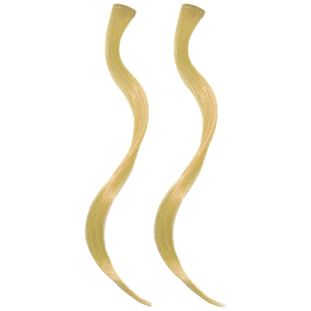 Mia® Clip-n-Color®, Clip On Hair Extension – synthetic wig hair  - Blonde Color - designed by #MiaKaminski of #MiaBeauty #Mia #Beauty #HairAccessories #SyntheticWigHair #extensions
