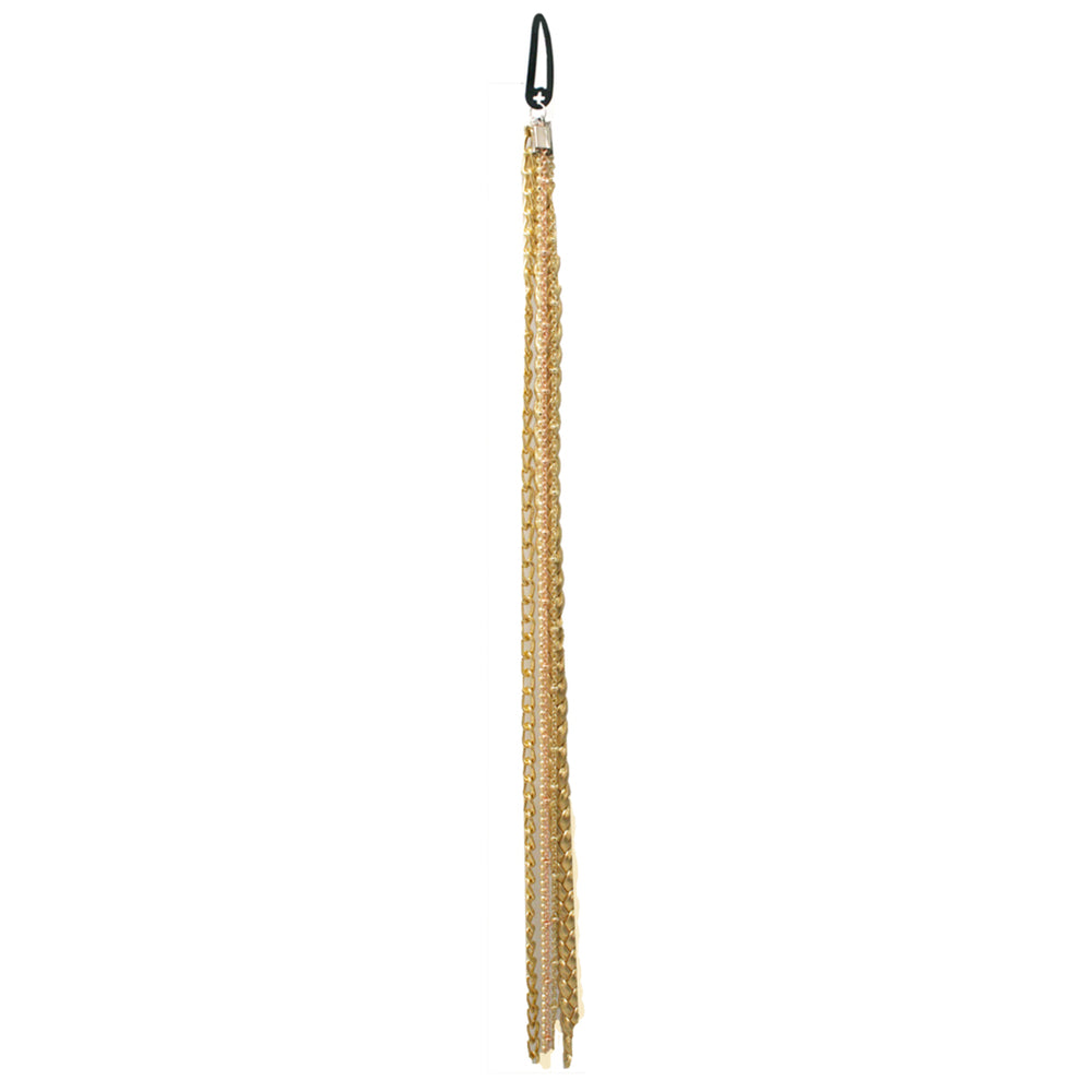 Mia® Clip-n-Chain hair accessory clip - gold color - invented by #MiaKaminski of Mia Beauty