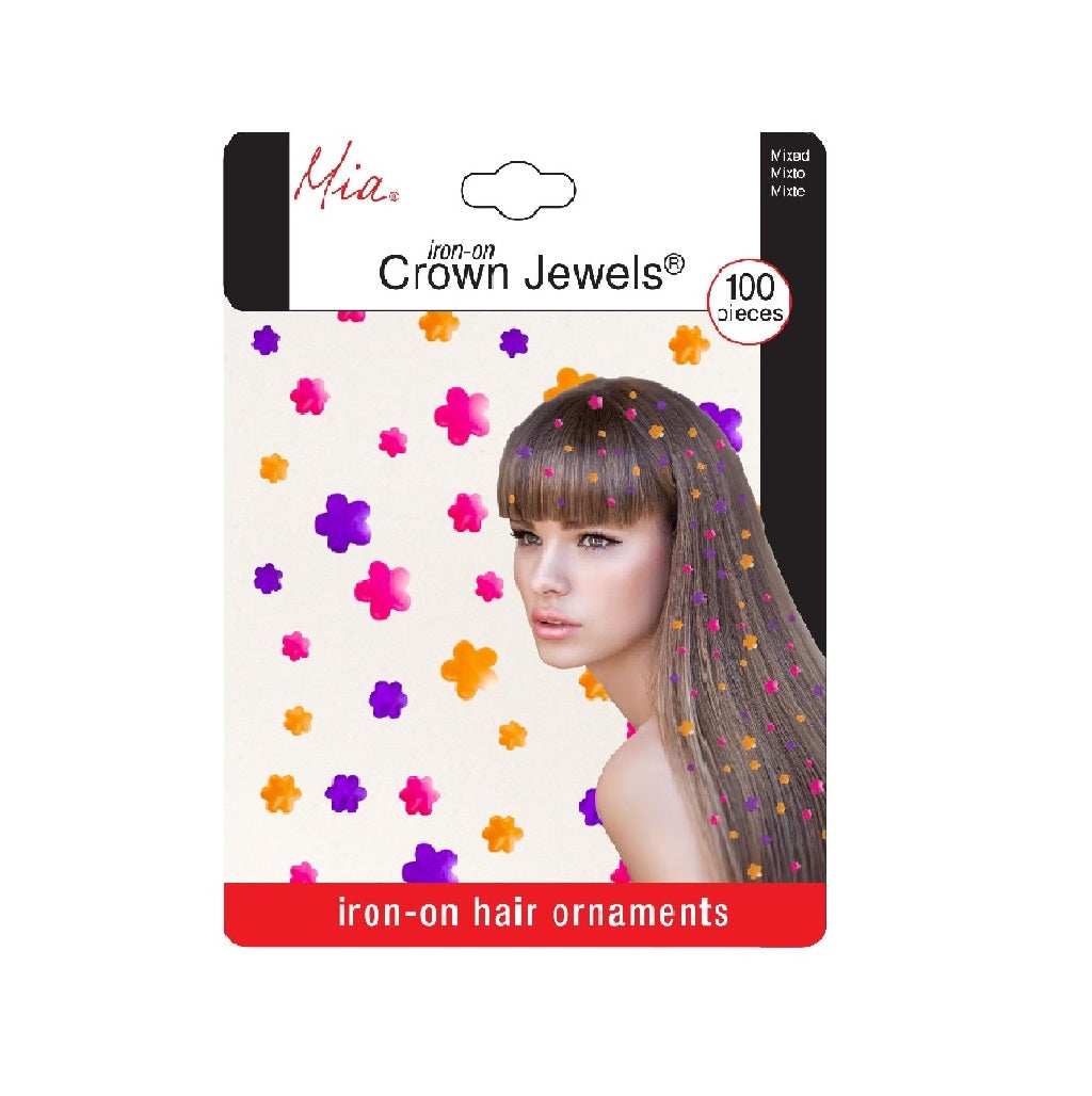 Mia® Crown Jewels® - Flowers - Neon Orange, Pink, Purple - Mia Beauty designed by #Mia Kaminski