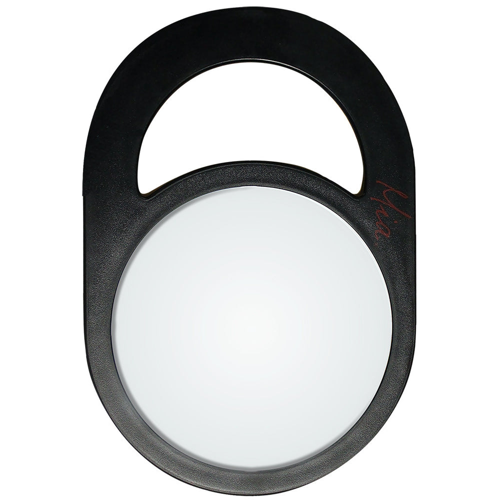 Mia® Beauty Unbreakable Hanging or Handheld Vanity  Mirror - black color - made by Mia Beauty #MiaKaminski