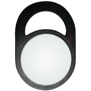Mia® Beauty Unbreakable Hanging or Handheld Vanity  Mirror - black color - made by Mia Beauty #MiaKaminski