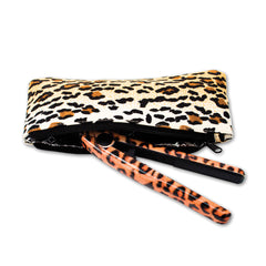 Mia® Mini Pro Travel Straightening Iron - leopard w/ leopard Cool It pouch invented by #MiaKaminski of #MiaBeauty #Mia #beauty #hair #woman #appliance #straighteningiron #traveliron #lovethistool #love #life #woman