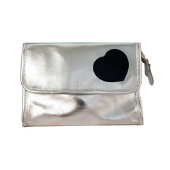 Cosmetic Bag with Mirror - Heart Collection - Mia Beauty - 1