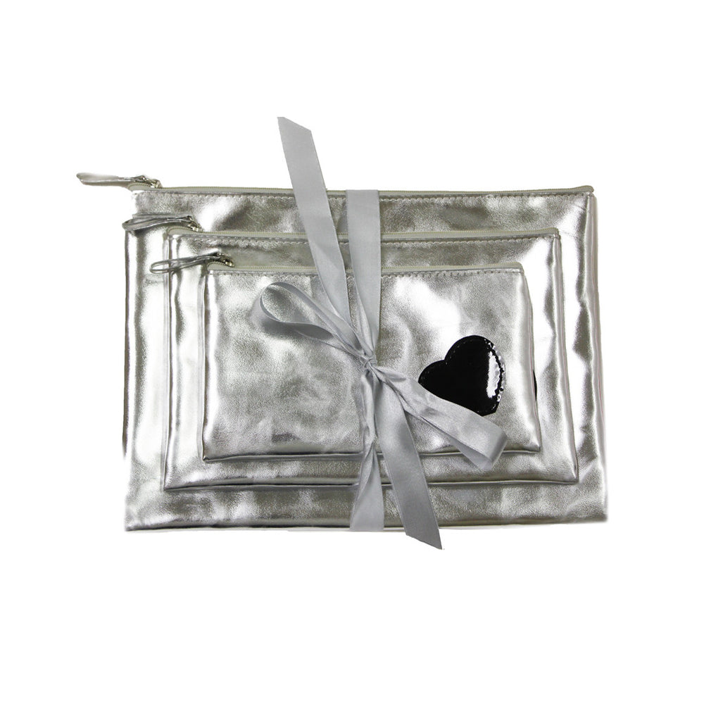 Cosmetic Bag Gift Set - Heart Collection - Mia Beauty