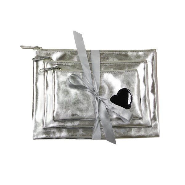 Cosmetic Bag Gift Set - Heart Collection - Mia Beauty