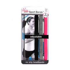 Mia® Sport Bands™ Thin Headbands - Black, gray, pink - #MiaKaminski Mia Beauty