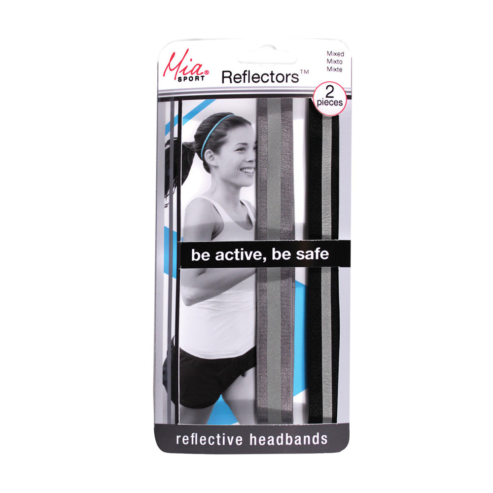 Mia® Sport Reflectors™ Headbands - Grey, Black - #MiaKaminski Mia Beauty