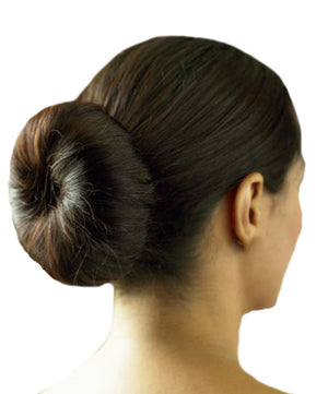 Mia® Bun Ease® - Black color - shown in hair - Mia® Beauty #MiaKaminski