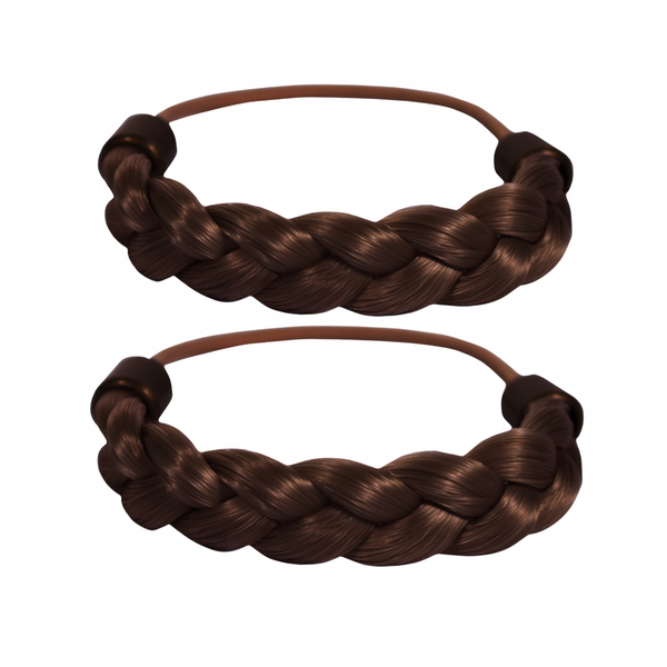 Braided Tonytail® - Medium Brown