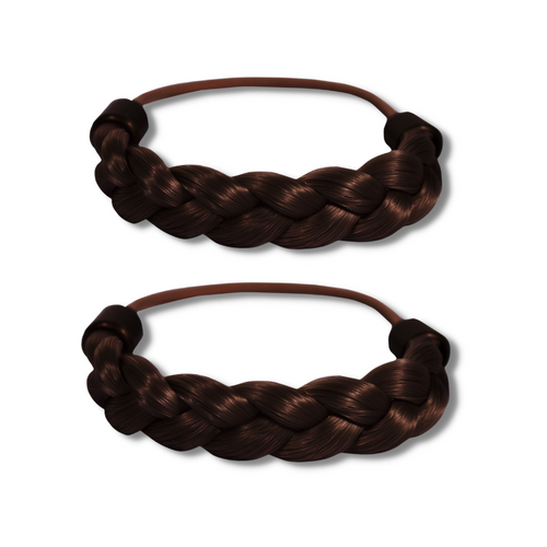 Braided Tonytail® - Dark Brown