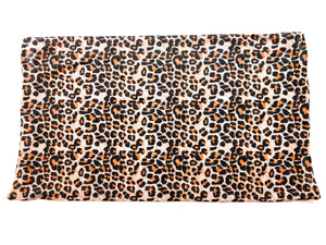 Mia Beauty Multipurpose Headband face mask neck scarf beanie cap ponytail holder headscarf tube top skirt in leopard print.