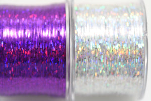 Bling String® - Hologram Purple + Silver