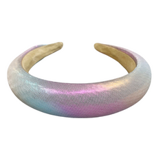 Padded Sparkle Headband - Iridescent
