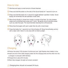 Mia Beauty Scrub Buddy instructions