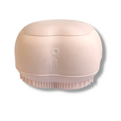 Mia Beauty Scrub Buddy in blush pink color port view