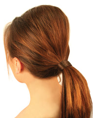 Mia®Ez-Tease® - Volumizing Hair Inserts in model's hair worn in ponytail - invented by #MiaKaminski