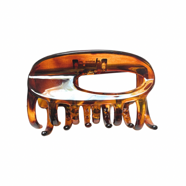 Jaw Clamp Oval Cutout - Tortoise