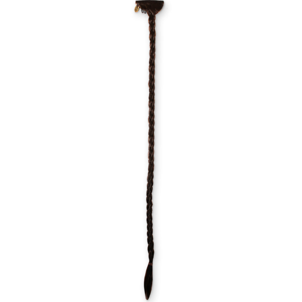 Mia® Clip-n-Braid - dark brown color - 1 piece - designed by #MiaKaminski of #MiaBeauty #Braids #HairExtensions