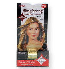 Bling String® - Hologram Gold + Black