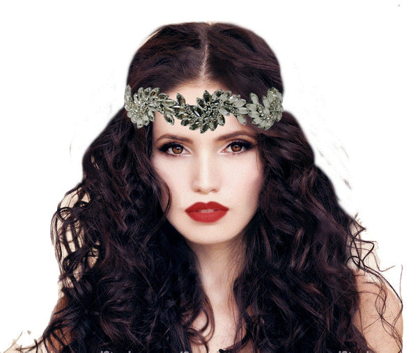 Embellished Headband - Marquis Diamonds