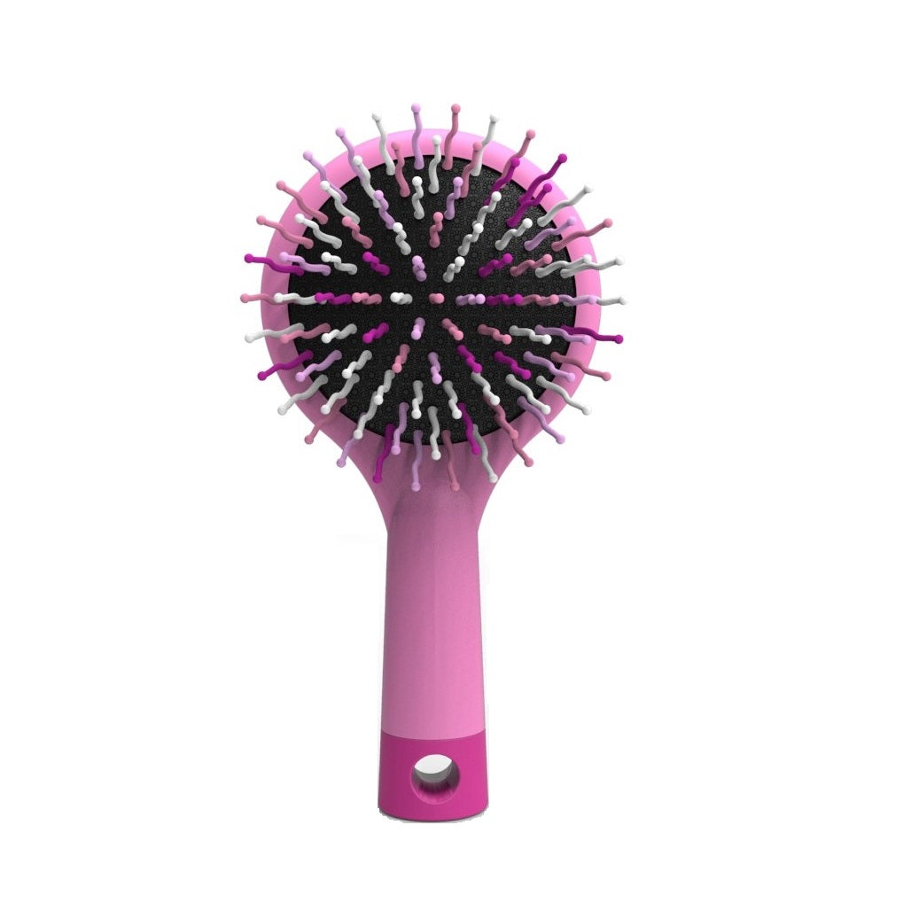 Happy Brush™ + Mirror - Light Pink