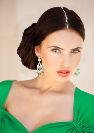 Part Art­® - Clear  Rhinestones - on model - Mia Beauty invented by #MiaKaminski