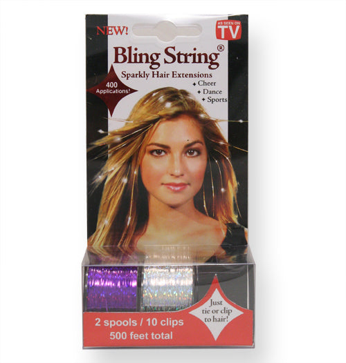 Bling String® - Hologram Purple + Silver