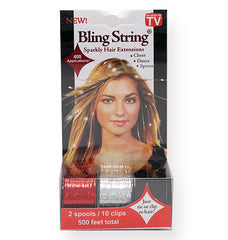 Bling String® - Hologram Red + Silver