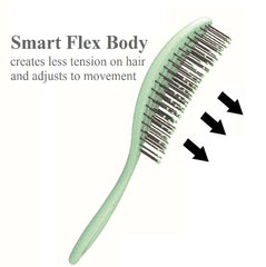 Mia® Smart Brush™ - detangling, eco and bio friendsly brush - gray color - by Mia Beauty