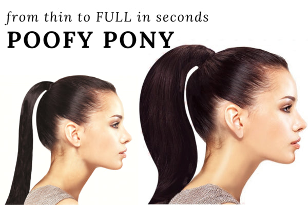 Mia Beauty Poofy Pony ponytail volumizing hair styling tool